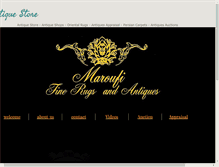 Tablet Screenshot of maroufirugsandantiques.com